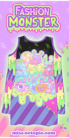 Miss Octopie Fashion Monster Dress