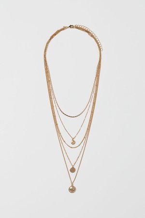 Multi-strand Necklace - Gold-colored - Ladies | H&M US