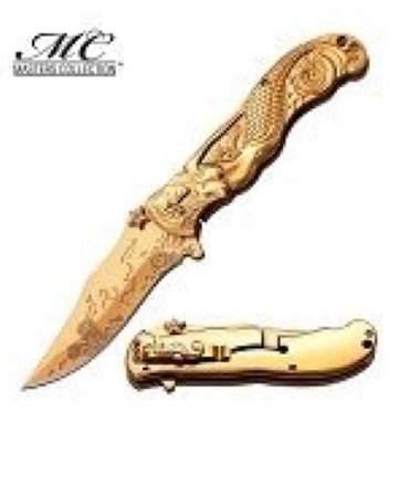 Gold SwitchBlade by Mermaid Knofe (12.49$)