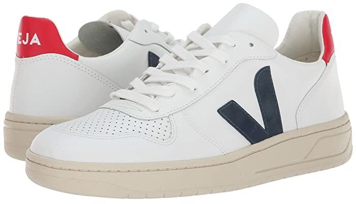 V-10 (Extra-White Nautico Pekin Leather) Athletic Shoes