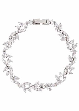 FALLON Micro Vine crystal-embellished bracelet - Harvey Nichols