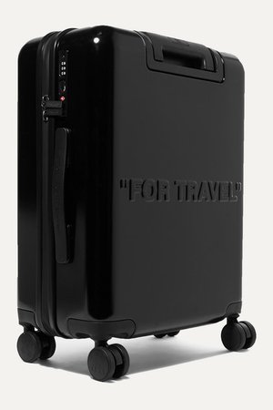 Off-White | Embossed hardshell suitcase | NET-A-PORTER.COM