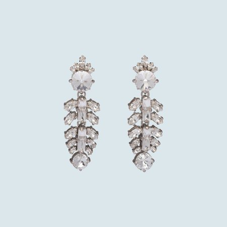 Brincos Queen Crystal Jewels Cristal | Miu Miu