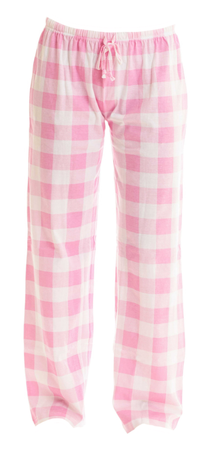 Pink pajamas pants