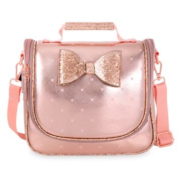 rose gold Mickey Mouse lunch bag/tote