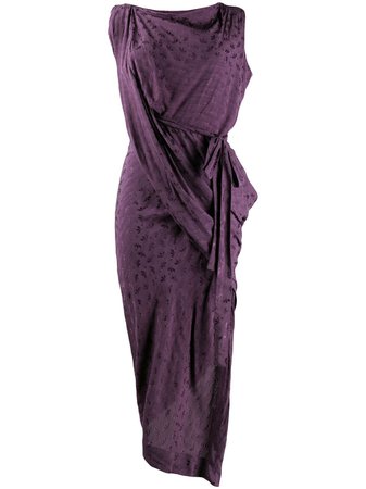 Vivienne Westwood Anglomania Жаккардовое Платье Миди - Farfetch