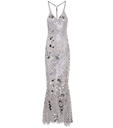 Sequined Maxi Dress - Paco Rabanne 3500$