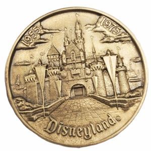 Disney | Accessories | Disney Parks Disneyland Vtg 975 Medallion Rare | Poshmark