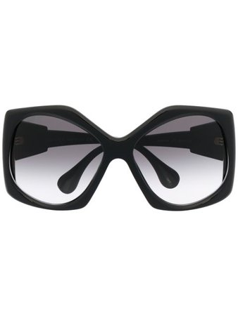 Gucci Eyewear oversized heptagon-frame sunglasses black GG0875S001 - Farfetch