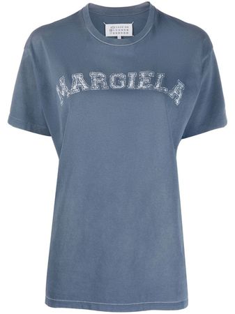 Maison Margiela logo-print T-shirt - Farfetch