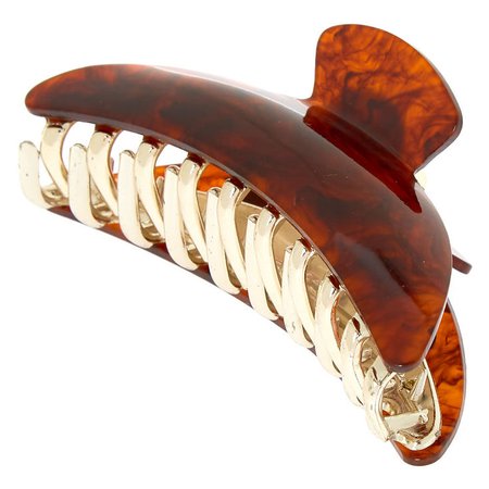 Large Tortoise Shell Hair Claw | Claire's