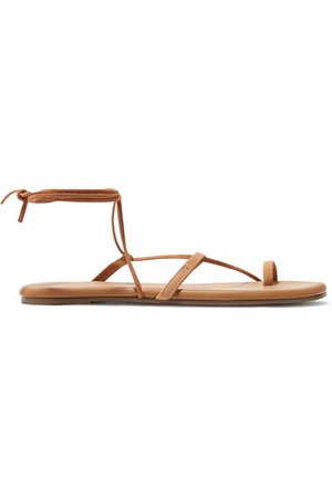 TKEES | Jo suede and leather sandals | NET-A-PORTER.COM