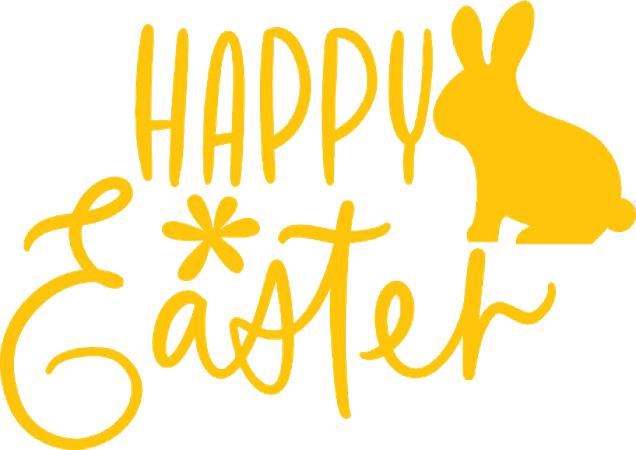 Happy Easter Text PNG Photo | PNG Mart