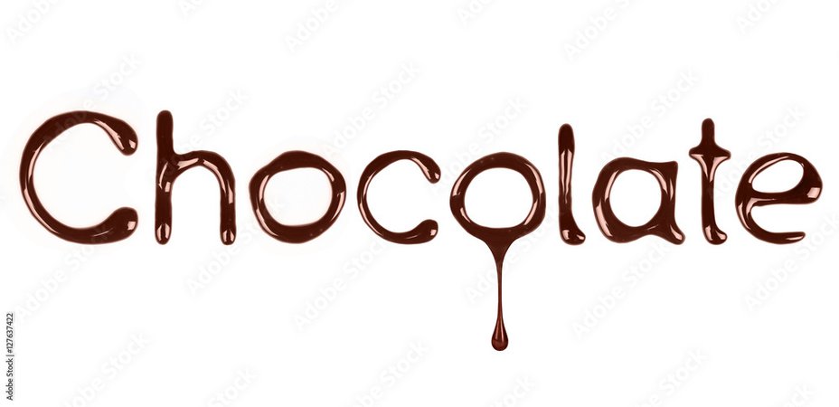 the word chocolate