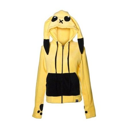 pikachu pokemon scene kid emo hoodie