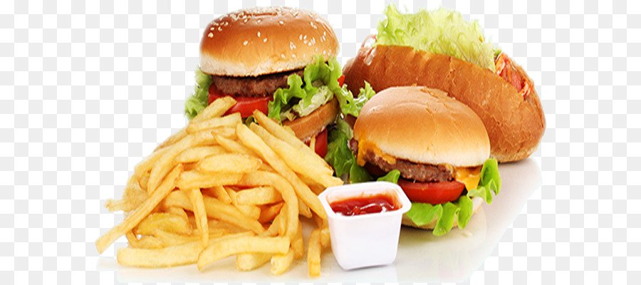 Fast food Junk food Hamburger French fries Fried chicken - Fast Food Banner Png