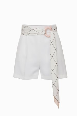 Shorts with belt Elisabetta Franchi | Buy online