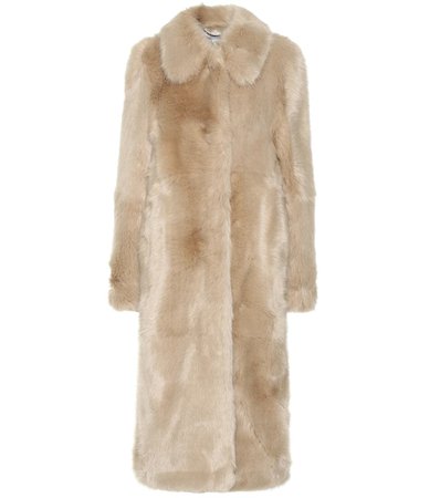 Stella McCartney - Faux fur coat | Mytheresa