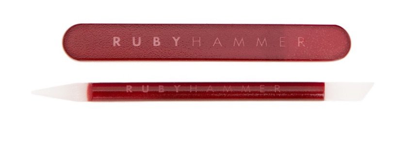 ruby hammer glass nail file