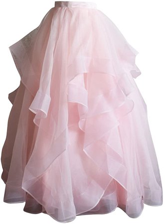 pink organza skirt flowy - Google Search