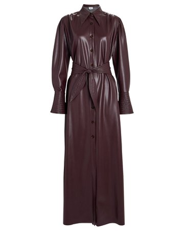 Rosana Vegan Leather Dress