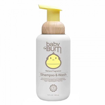 Sun Bum - Baby Bum Shampoo & Wash 355ml - Shampoo & Conditioners - Hair, Body, Skin - Bath