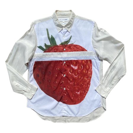 Comme Des Garçons Strawberry Shirt