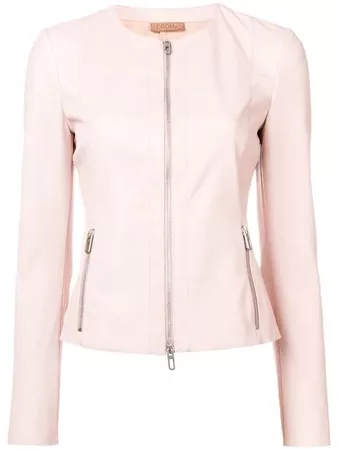 DROME zipped fitted jacket