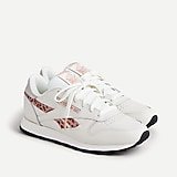 J.Crew: Reebok® Classic Leather Sneakers With Leopard For Women