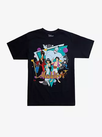 Disney Aladdin 90s Group T-Shirt