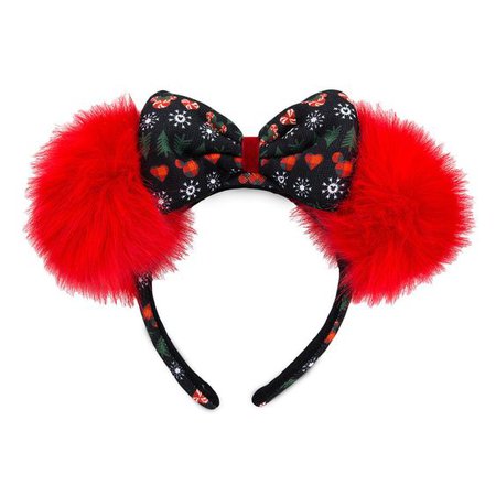 Minnie Mouse Ear Headband - Holiday Sweater