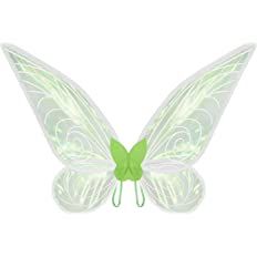 Amazon.com: Girls Wings Fairy Wings, SOLIEHOO Sparkling Sheer Wings for Women Adults Butterfly Wings for Kids Birthday Halloween Dress up : Clothing, Shoes & Jewelry