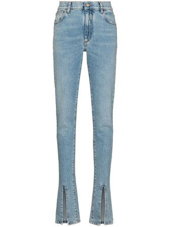 The Attico high-rise Skinny Jeans - Farfetch