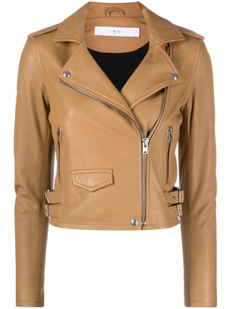 IRO Ashville Leather Jacket - Farfetch