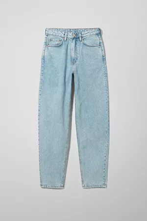 Lash Extra High Mom Jeans - Summer Blue - Jeans - Weekday PL