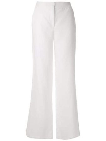 Alcaçuz Maceio Linen Trousers B239041RU White | Farfetch