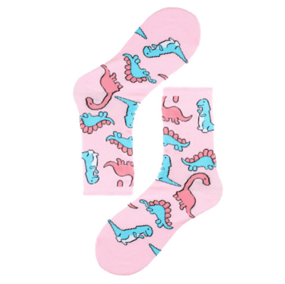 Dinosaur Ankle Socks Pastel Fairy Kei Dinos ABDL | Kawaii Babe