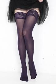 see through stockings purple - Google Search