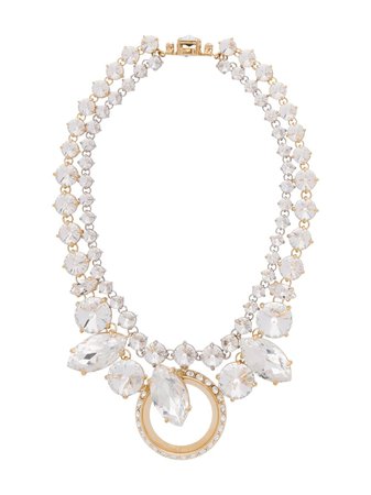 Miu Miu, New Crystal Jewels Necklace