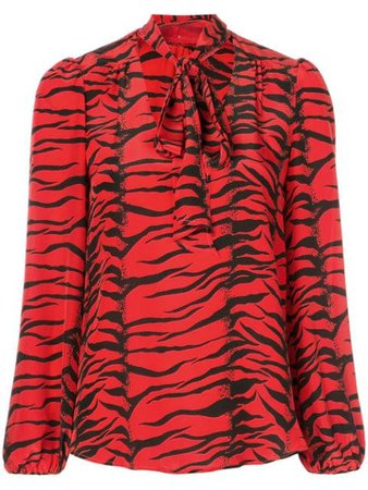 Rixo tiger print blouse $144 - Buy Online - Mobile Friendly, Fast Delivery, Price