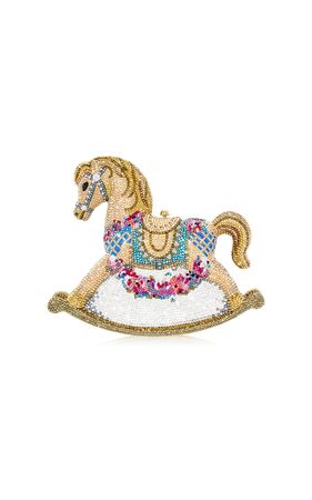 Unvaulted Penelope Rocking Horse Crystal Clutch By Judith Leiber | Moda Operandi
