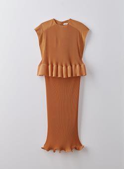 Pleated Dress – Tibi Official