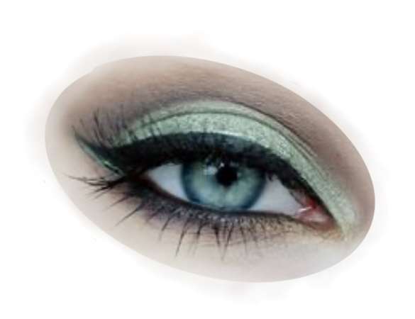 sage green eyeshadow :)