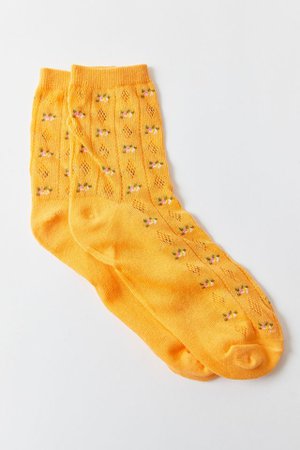 Cottage Knit Sock | Urban Outfitters
