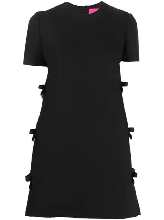 Valentino bow-embellished Mini Dress - Farfetch