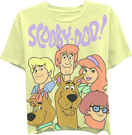 Amazon.com: Scooby Doo Ladies Fashion Shirt Jumbo Print Skimmer Short Sleeve T-Shirt : Clothing, Shoes & Jewelry