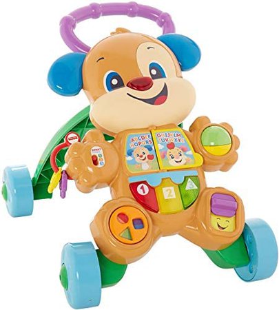 Amazon.com: Fisher-Price Laugh & Learn Smart Stages Learn with Puppy Walker, Musical Walking Toy for Infants and Toddlers Ages 6 to 36 Months : Toys & Games
