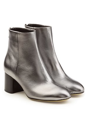 Metallic Leather Ankle Boots Gr. IT 37