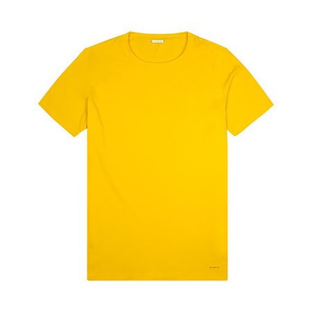 yellow tee shirt