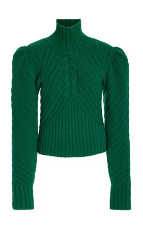 Cashmere-Blend Mock-Neck Sweater By Zimmermann | Moda Operandi